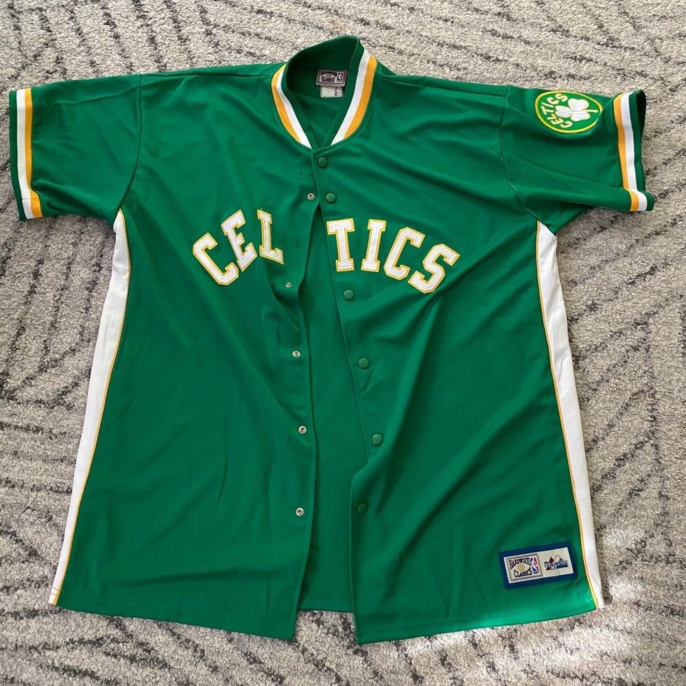 Majestic Boston Celtics warm up shirt
